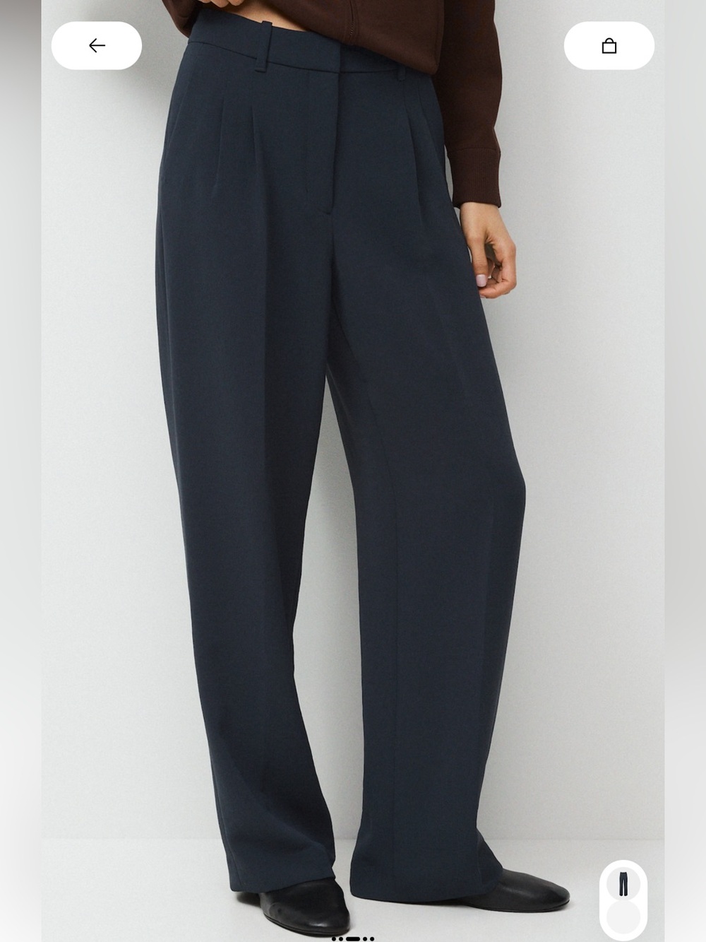 BRAND NEW NEVER WORN Aritzia Effortless Curve Fit Pants